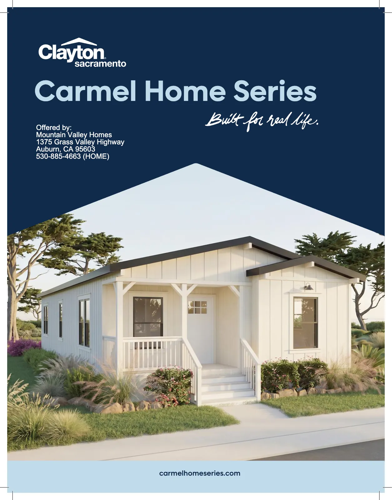 Clayton Homes "Carmel" Brochure, page 1